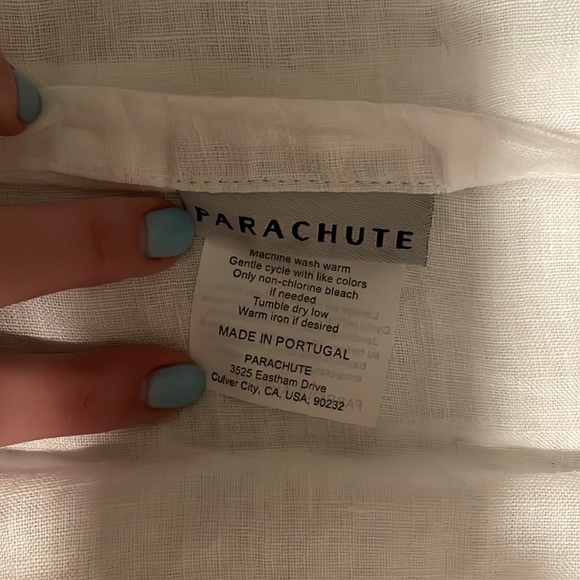Parachute Linen Euro Sham. - Picture 4 of 5